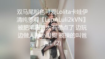 双马尾粉色可爱Lolita卡哇伊清纯萝莉〖LepALuli2kVN〗被肥宅压可太有撸点了 边玩边做人形小母狗 被操的叫爸爸1 (2)