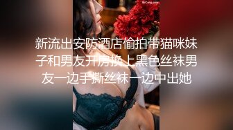 新流出安防酒店偷拍带猫咪妹子和男友开房换上黑色丝袜男友一边手撕丝袜一边中出她